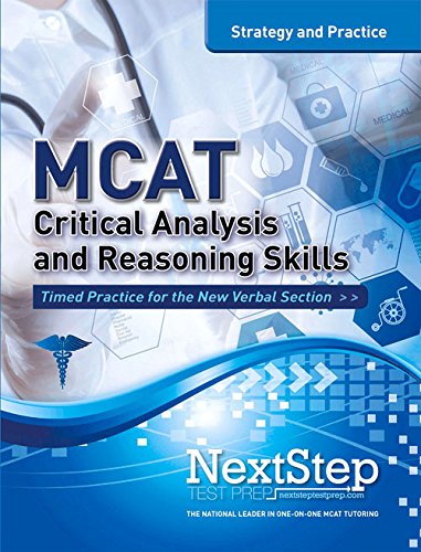 Stock image for MCAT Critical Analysis and Reasoning Skills: Strategy and Practice (MCAT Strategy and Practice) for sale by BookHolders