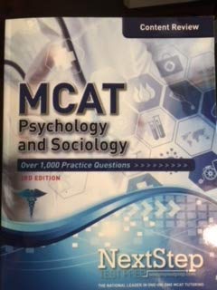 Stock image for MCAT Psychology and Sociology, 3rd Edition, Content Review for sale by HPB-Red