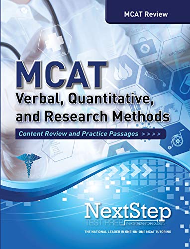 9781944935221: MCAT Verbal, Quantitative, and Research Methods: Content Review and Practice Passages