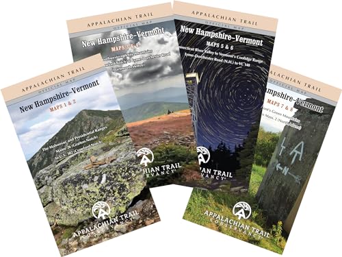 Stock image for Appalachian Trail New Hampshire-Vermont Map Set for sale by Bartleby's Books