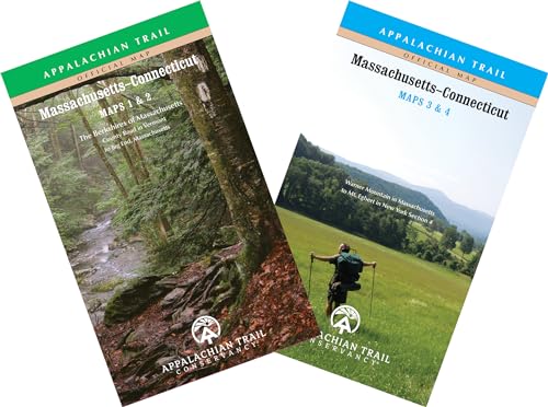 Stock image for Appalachian Trail Massachusetts-Connecticut Map Set for sale by GF Books, Inc.