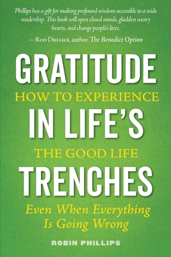 Stock image for Gratitude in Life's Trenches: How to Experience the Good Life Even When Everything Is Going Wrong for sale by Front Cover Books