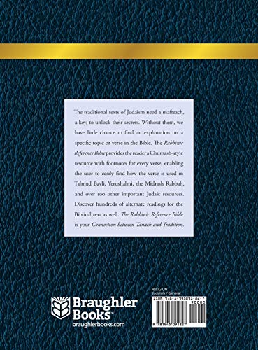 Stock image for Rabbinic Reference Bible: The Connection Between Tanach and Tradition: Volume V: Deuteronomy for sale by Ria Christie Collections