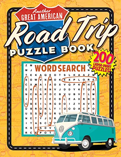 Beispielbild fr Another Great American Road Trip Puzzle Book (Great American Puzzle Books) zum Verkauf von BooksRun