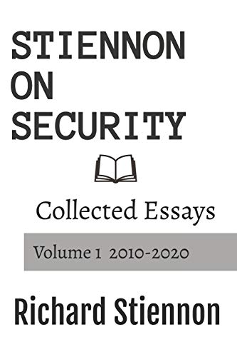 Stock image for Stiennon On Security: Collected Essays Volume 1 for sale by Lucky's Textbooks