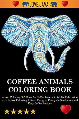 Stock image for Coffee Animals Coloring Book for sale by PlumCircle