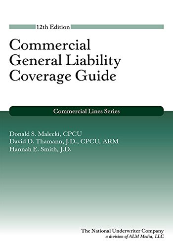 Stock image for Commercial General Liability 12th edition for sale by Save With Sam