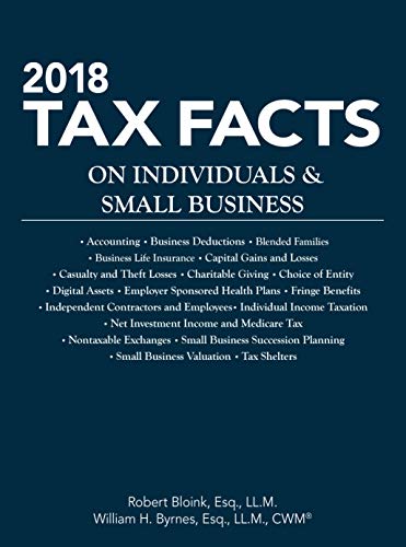 Imagen de archivo de 2018 Tax Facts on Individuals & Small Business a la venta por HPB-Red