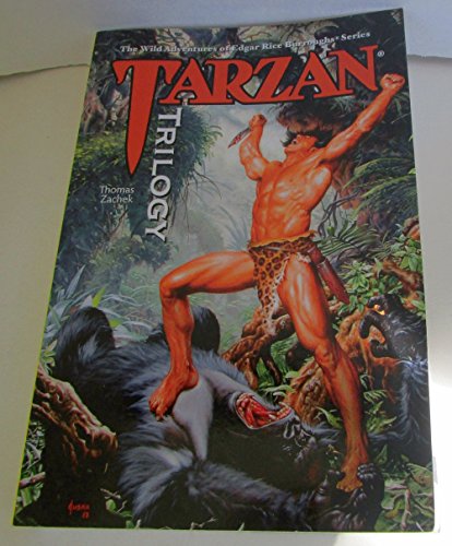 Imagen de archivo de Tarzan Trilogy (The Wild Adventures of Edgar Rice Burroughs Series) a la venta por HPB Inc.