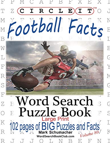 Imagen de archivo de Circle It, Football Facts, Word Search, Puzzle Book a la venta por HPB-Movies