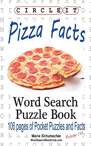 9781945512643: Circle It, Pizza Facts, Word Search, Puzzle Book