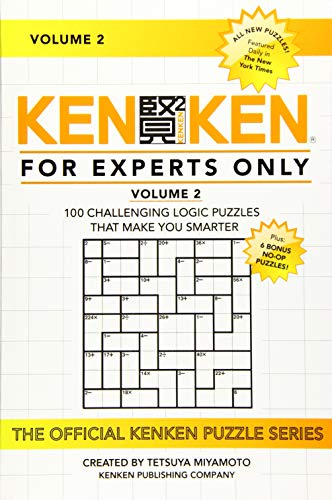 Stock image for KenKen: For Experts Only, Volume 2 for sale by Book Deals