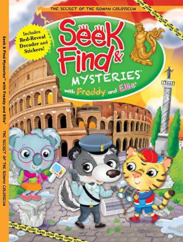 Imagen de archivo de Seek & Find Mysteries w/ Freddy and Ellie, The Secret of the Roman Colosseum a la venta por GF Books, Inc.