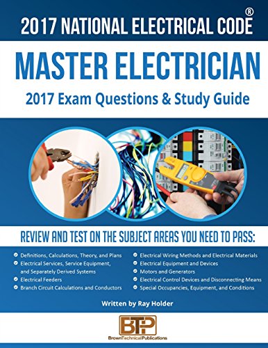 Imagen de archivo de 2017 Master Electrician Exam Questions and Study Guide a la venta por ThriftBooks-Atlanta