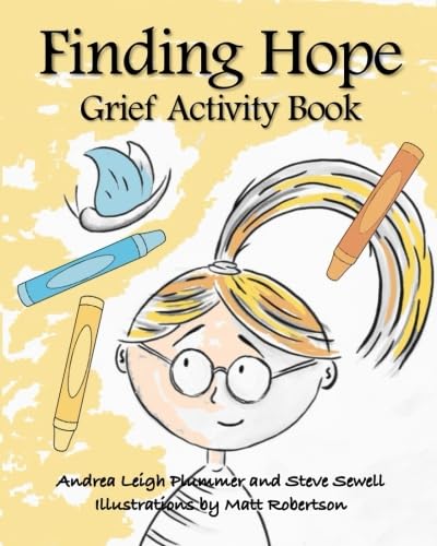 Beispielbild fr Finding Hope Grief Activity Book zum Verkauf von Books Unplugged