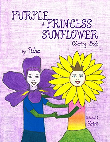 Stock image for Purple & Princess Sunflower (Coloring Book) for sale by Lucky's Textbooks