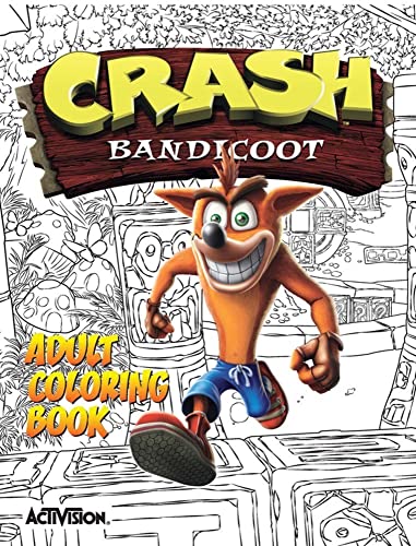 Imagen de archivo de Crash Bandicoot Adult Coloring Book a la venta por Revaluation Books