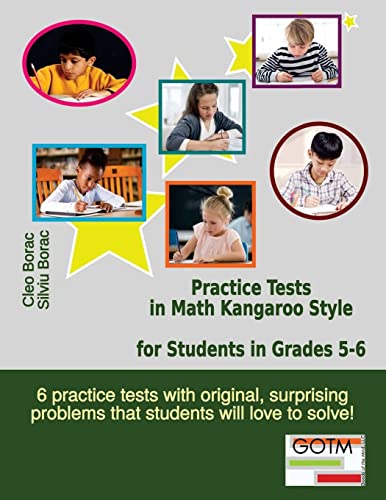 Beispielbild fr Practice Tests in Math Kangaroo Style for Students in Grades 5-6: Volume 3 (Math Challenges for Gifted Students) zum Verkauf von WorldofBooks