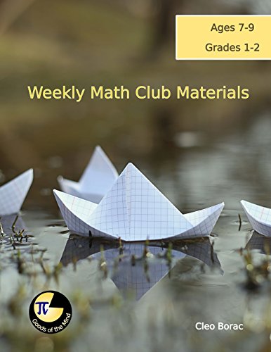 Stock image for Weekly Math Club Materials for Grades 1-2 for sale by Book Deals