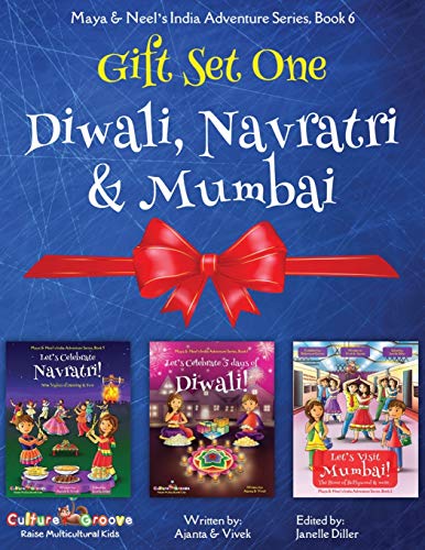 Imagen de archivo de GIFT SET ONE (Diwali, Navratri, Mumbai): Maya & Neel's India Adventure Series a la venta por Books Unplugged