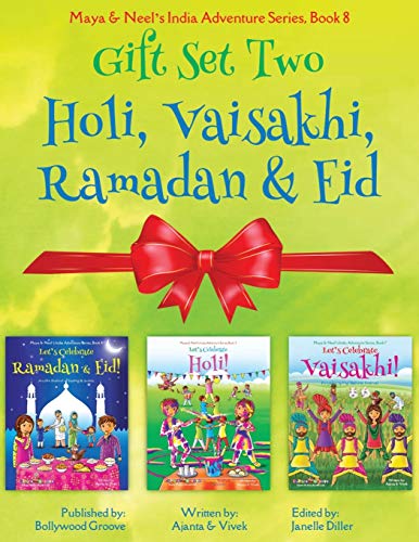 Beispielbild fr GIFT SET TWO (Holi, Vaisakhi, Ramadan & Eid): Maya & Neel's India Adventure Series, Book 8 zum Verkauf von GF Books, Inc.