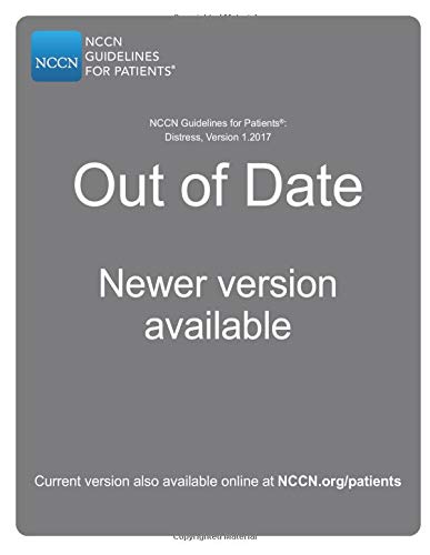 Beispielbild fr NCCN Guidelines for Patients®: Distress, Version 1.2017 zum Verkauf von ThriftBooks-Dallas