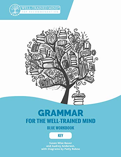 Beispielbild fr Key to Blue Workbook: A Complete Course for Young Writers, Aspiring Rhetoricians, and Anyone Else Who Needs to Understand How English Works (Grammar for the Well-Trained Mind) zum Verkauf von -OnTimeBooks-