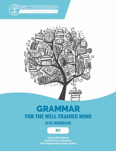 Imagen de archivo de Key to Blue Workbook: A Complete Course for Young Writers, Aspiring Rhetoricians, and Anyone Else Who Needs to Understand How English Works (Grammar for the Well-Trained Mind) a la venta por -OnTimeBooks-