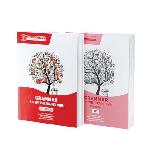 Stock image for Red Bundle for the Repeat Buyer: Includes Grammar for the Well-Trained Mind Red Workbook and Key for sale by Books Unplugged