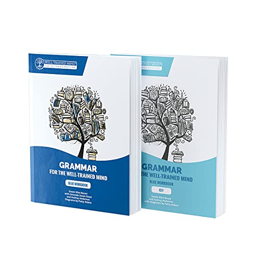 Stock image for Grammar for the Well-Trained Mind, Blue Bundle for the Repeat Buyer: Includes Grammar for the Well-trained Mind Blue Workbook and Key for sale by Revaluation Books