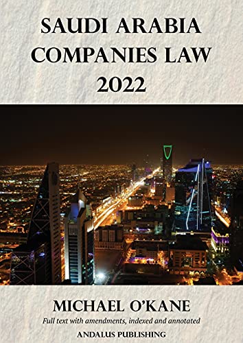 Beispielbild fr Saudi Arabia Companies Law 2022 zum Verkauf von BooksRun