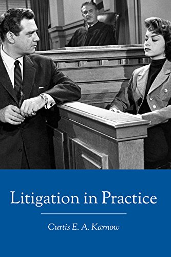 Imagen de archivo de Litigation in Practice a la venta por Better World Books