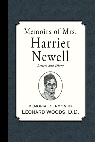 Beispielbild fr Memoirs of Mrs. Harriet Newell zum Verkauf von Books Unplugged