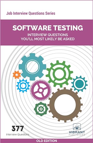 Stock image for Software Testing Interview Questions You'll Most Likely Be Asked for sale by ThriftBooks-Dallas