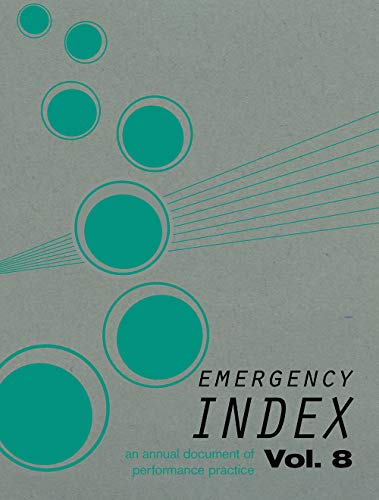 Beispielbild fr Emergency Index, Vol. 8 zum Verkauf von Buchpark