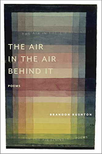 Stock image for The Air in the Air Behind It for sale by HPB-Red