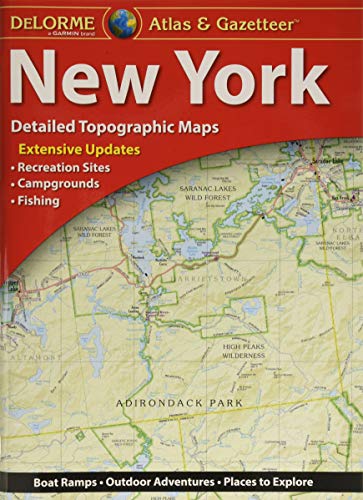 Beispielbild fr DeLorme New York Atlas & Gazetteer (New York State Atlas & Gazetteer) zum Verkauf von Irish Booksellers