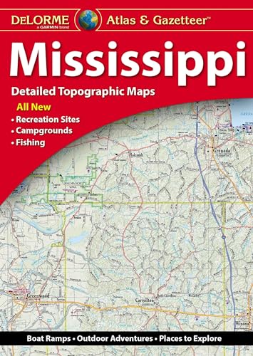 Beispielbild fr Delorme Mississippi Atlas &amp; Gazetteer zum Verkauf von Blackwell's