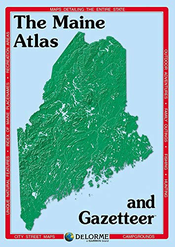 Imagen de archivo de Delorme Maine Atlas Gazetteer a la venta por Front Cover Books