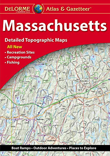 9781946494313: Delorme Atlas & Gazetteer Massachusetts