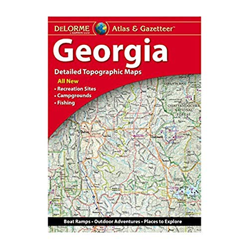 Imagen de archivo de Garmin Delorme Atlas & Gazetteer Paper maps- Georgia a la venta por Russell Books