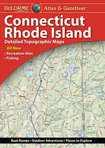 Beispielbild fr DeLorme Atlas & Gazetteer: Connecticut & Rhode Island zum Verkauf von SecondSale