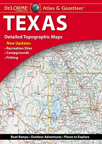 Beispielbild fr Delorme Atlas &amp; Gazetteer: Texas zum Verkauf von Blackwell's