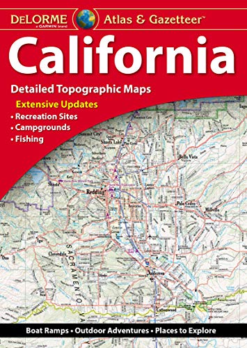 Beispielbild fr Delorme Atlas &amp; Gazetteer: California zum Verkauf von Blackwell's