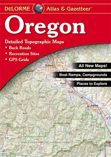 Beispielbild fr Delorme Atlas &amp; Gazetteer: Oregon zum Verkauf von Blackwell's