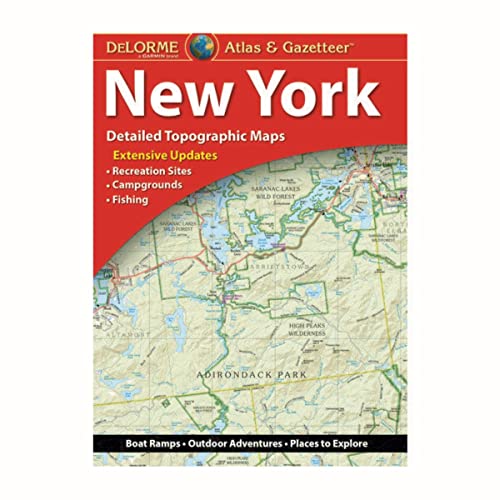 Beispielbild fr DeLorme Atlas & Gazetteer: New York (New York State Atlas & Gazetteer) Delorme zum Verkauf von Lakeside Books