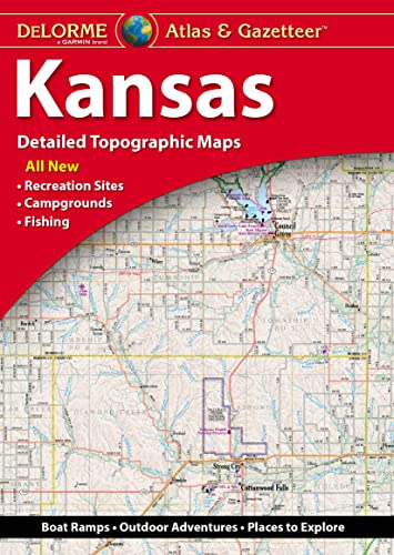 Beispielbild fr Delorme Atlas &amp; Gazetteer: Kansas zum Verkauf von Blackwell's