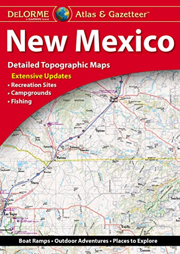 Beispielbild fr Delorme Atlas & Gazetteer: New Mexico zum Verkauf von PlumCircle