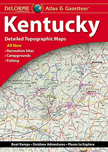 

Delorme Atlas & Gazetteer: Kentucky (Paperback or Softback)