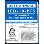 Imagen de archivo de 2019 Annual ICD-10-PCS: The Educational Annotation of ICD-10-PCS a la venta por HPB-Red